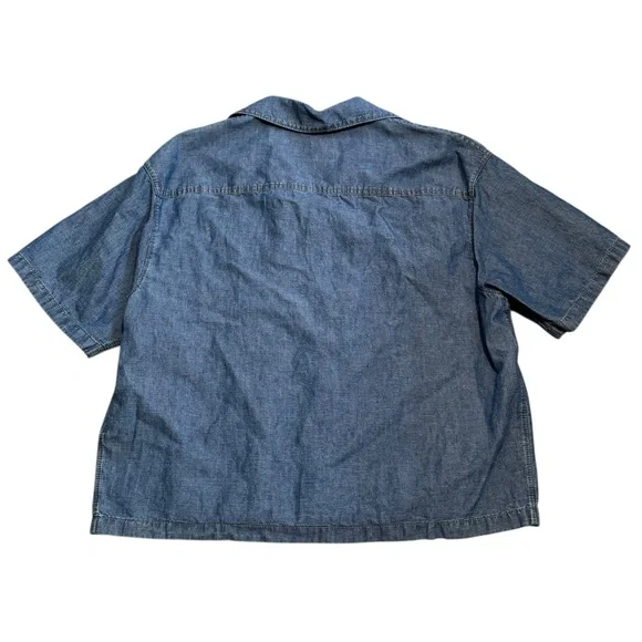 PRADA***Men’s Blue Denim Shirt***Large $2150 NWT - Picture 4 of 7